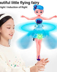 Hand controlled flying fairy toy glowing – view 2