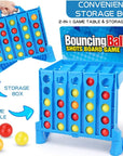 Bouncing ball board game with colorful balls – view 6