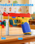 DIY building block toy blaster with foam darts – view 4