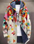 Boho Art Style Drape Jacket