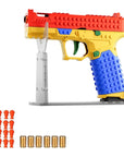 DIY building block toy blaster with foam darts – view 8