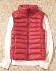 Waterproof Vest with White Duck Down