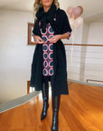 Casual Half Sleeve Pocket Cardigan
