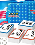 Math practice kit with silicone pop board