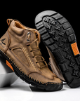Casual Leather High Top Shoes