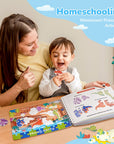 Preschool busy book with learning activities – view 2