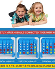 Bouncing ball board game with colorful balls – view 4