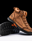 Casual Leather High Top Shoes