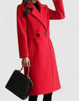 Classy Long Trench Coat with Belt