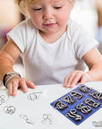 Metal wire brain teaser puzzles set – view 2