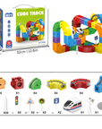 DIY flexible race track set for kids with car – view 3