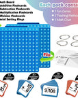 Math practice kit with silicone pop board – view 6
