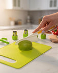 Kids cooking set with kid-safe knives and cutting board – view 5