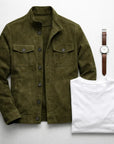 Jaxon Men's Jacket | Italian Suede, Tailored Fit 5