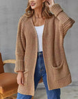 Women Knitted Casual Vintage Long Sleeve Cardigan