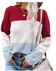 Women's Lantern Sleeve Pullover Sweater