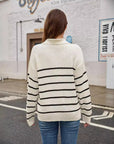 Women's Striped Pullover Sweater
