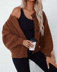 Women's Button-Down Knitted Cardigan
