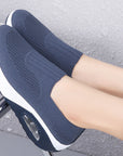 Comfy Air Breathable Slip-On Sneakers for Women