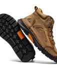 Casual Leather High Top Shoes
