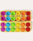 Montessori geometric shape matching eggs – view 8