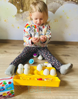 Montessori geometric shape matching eggs – view 5