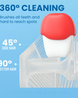 U shaped dinosaur electric toothbrush for kids – view 7