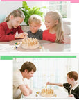 Wooden memory chess color matching game – view 7