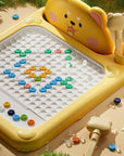 Magnetic bead drawing board with pen – view 3