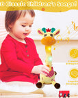 Singing dancing giraffe interactive plush toy – view 3