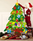 Felt Christmas tree for toddlers with ornaments – view 9