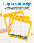 Magnetic dot art drawing board with pen – view 3