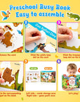 Preschool busy book with learning activities – view 7