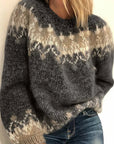 Arctic Knitted Jumper – Cozy Women's Winter Sweater