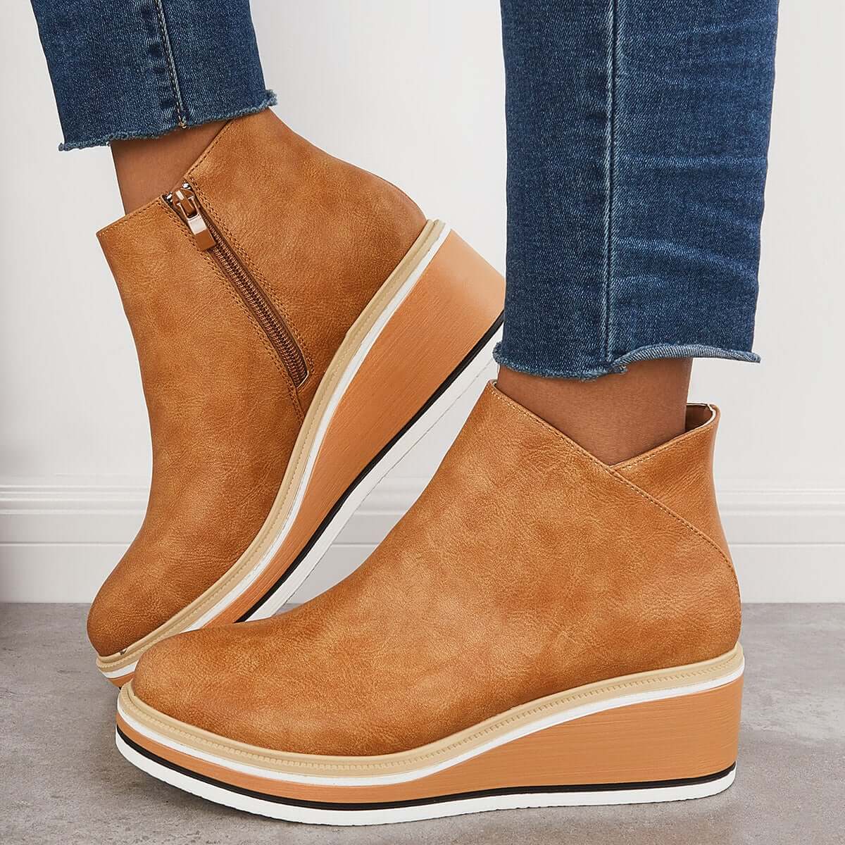 Elegant Orthopedic Ankle Boots for Women