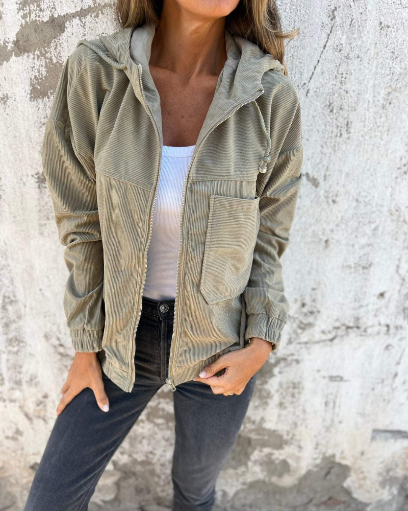 Women’s Soft Lined Corduroy Jacket