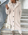 Cozy Women's Longline Wool Coat