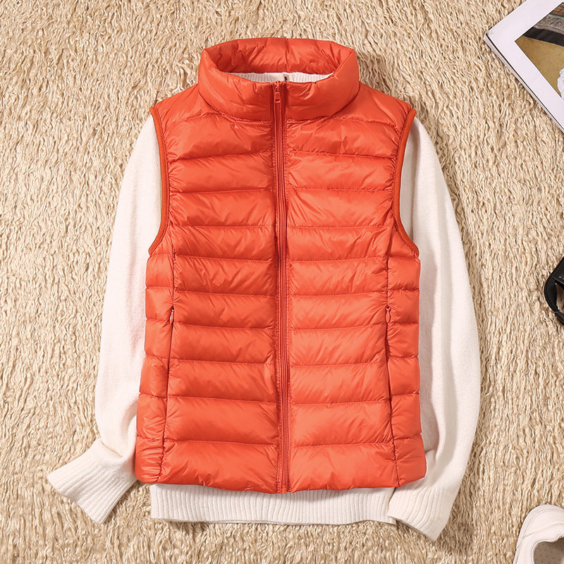 Waterproof Vest with White Duck Down
