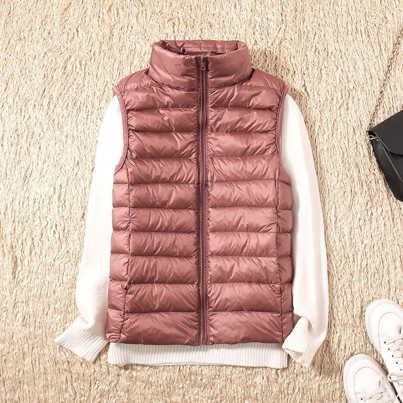 Waterproof Vest with White Duck Down