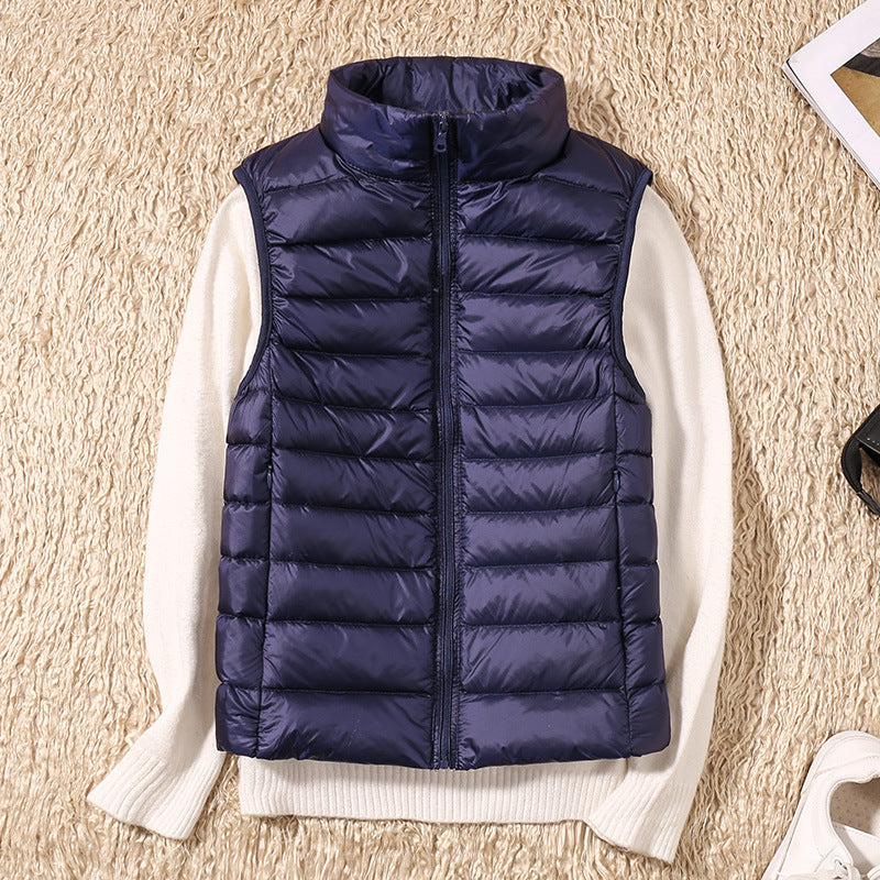 Waterproof Vest with White Duck Down