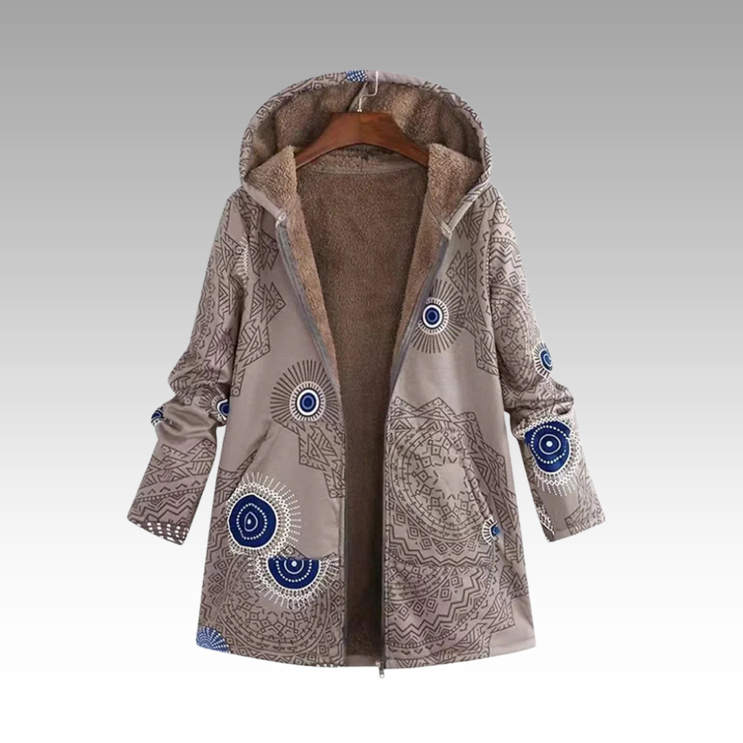 Warm and Soft Hooded Jacket