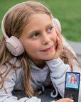 Kids MP3 player with wired headphones in pink – view 6