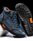 Casual Leather High Top Shoes