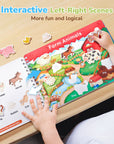 Preschool busy book with learning activities – view 3