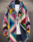 Boho Art Style Drape Jacket