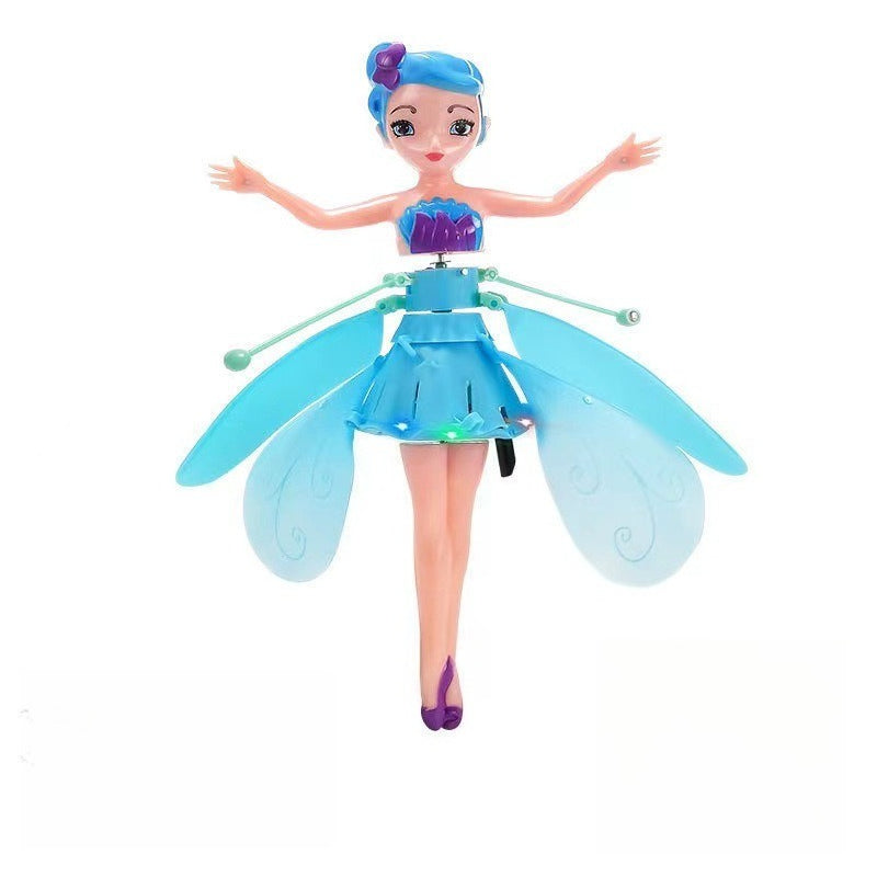 Hand controlled flying fairy toy glowing – view 9