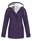 Windproof Rain Jacket Women