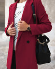Women's Stylish Wool Blend Coat