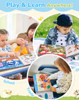 Preschool busy book with learning activities – view 4