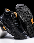Casual Leather High Top Shoes